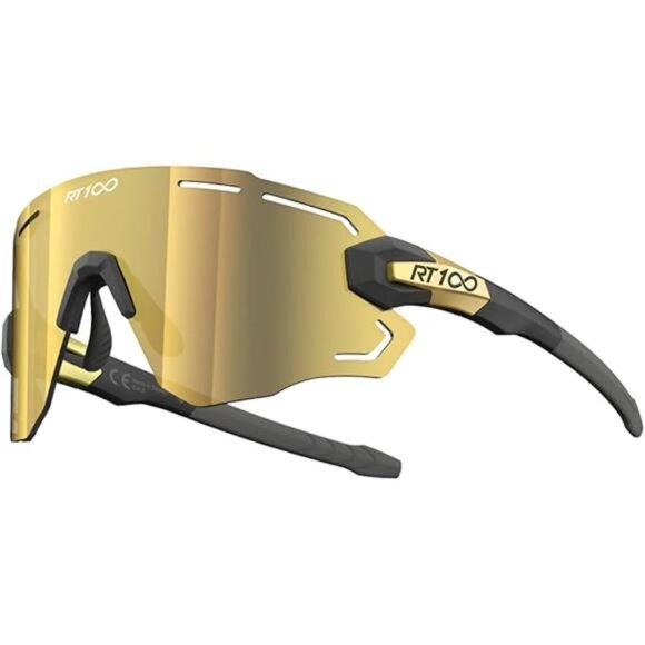 wrap around cycling sunglasses frameless sport uv400 men women bike running eyew - Picture 7 of 7